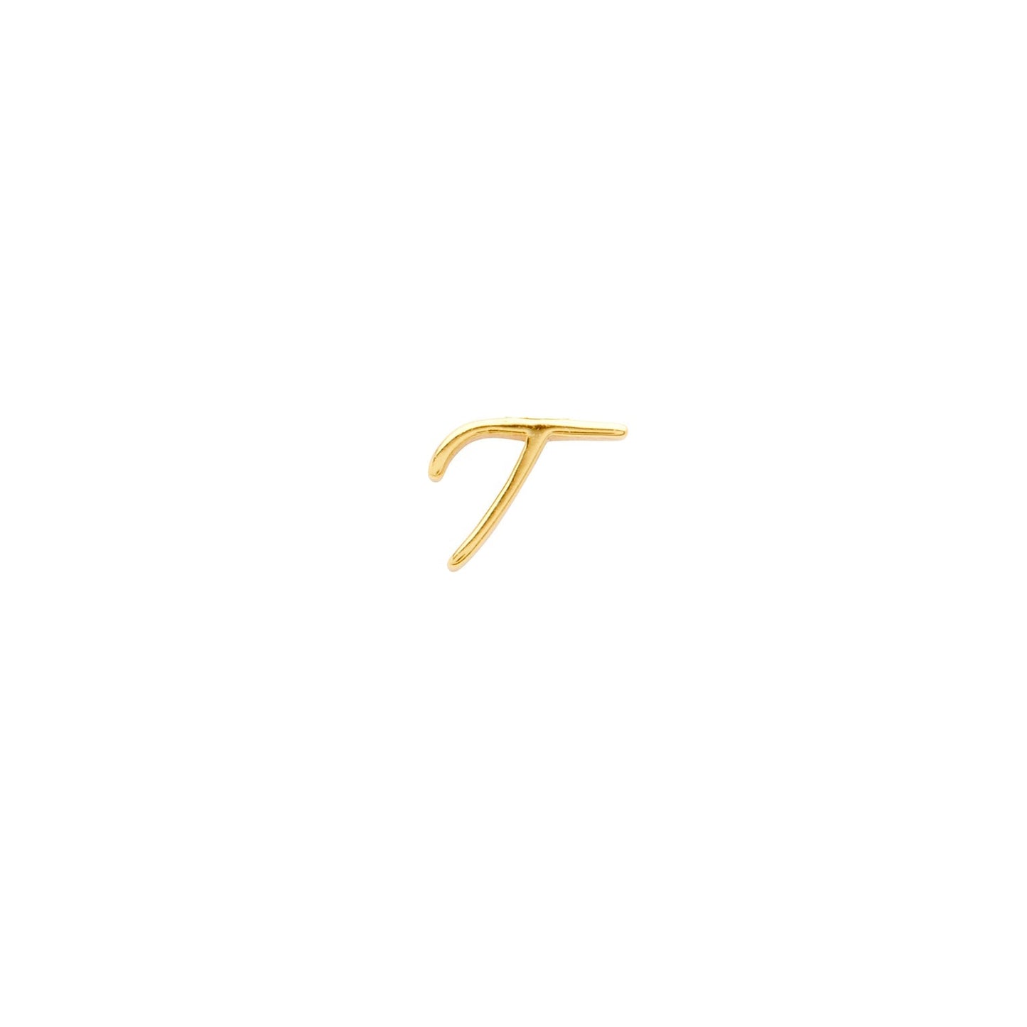 Made Mine Script Letter Bracelet (Gold)