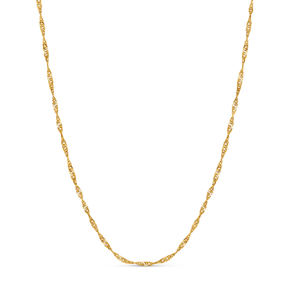 Ocean Charms Sun Necklace (Gold)