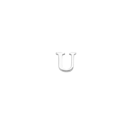 Made Mine Charms - Didot Initial Charm (Silver)
