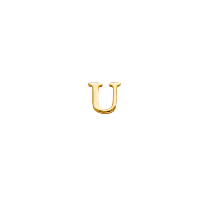 Made Mine Charms - Didot Initial Charm (Gold)
