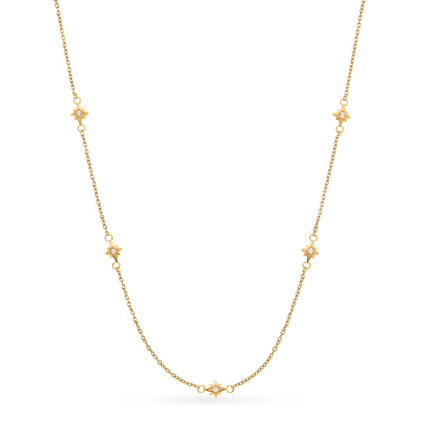 Ocean Charms Lobster Necklace (Gold)