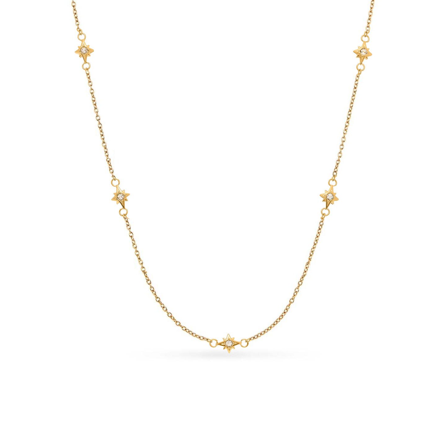Coin Fingerprint Necklace (Gold)