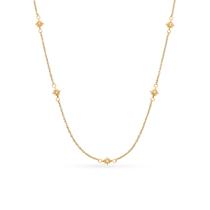 Coin Fingerprint Necklace (Gold)
