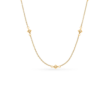 Coin Fingerprint Necklace (Gold)