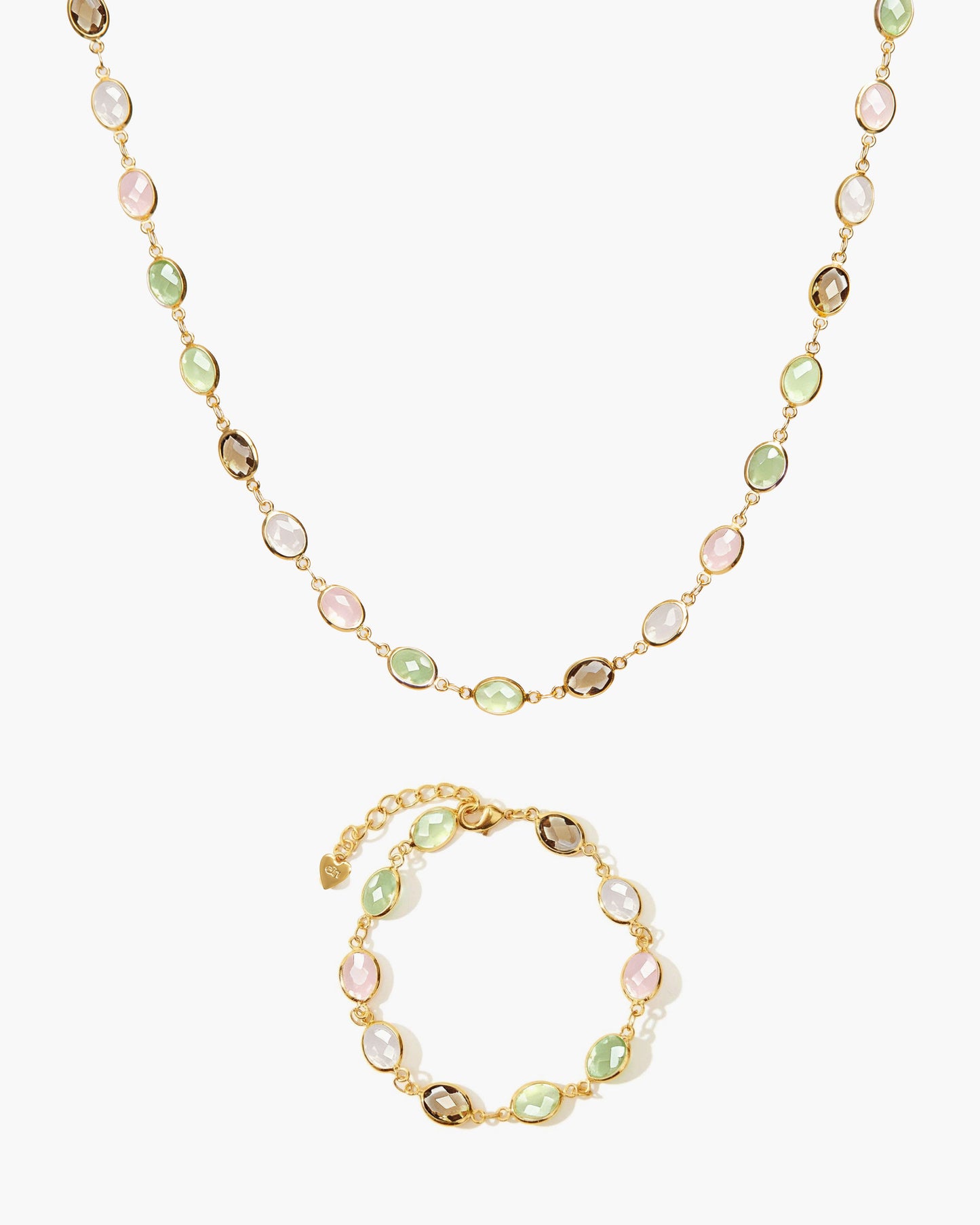 Whimsical Romance Stone Bracelet