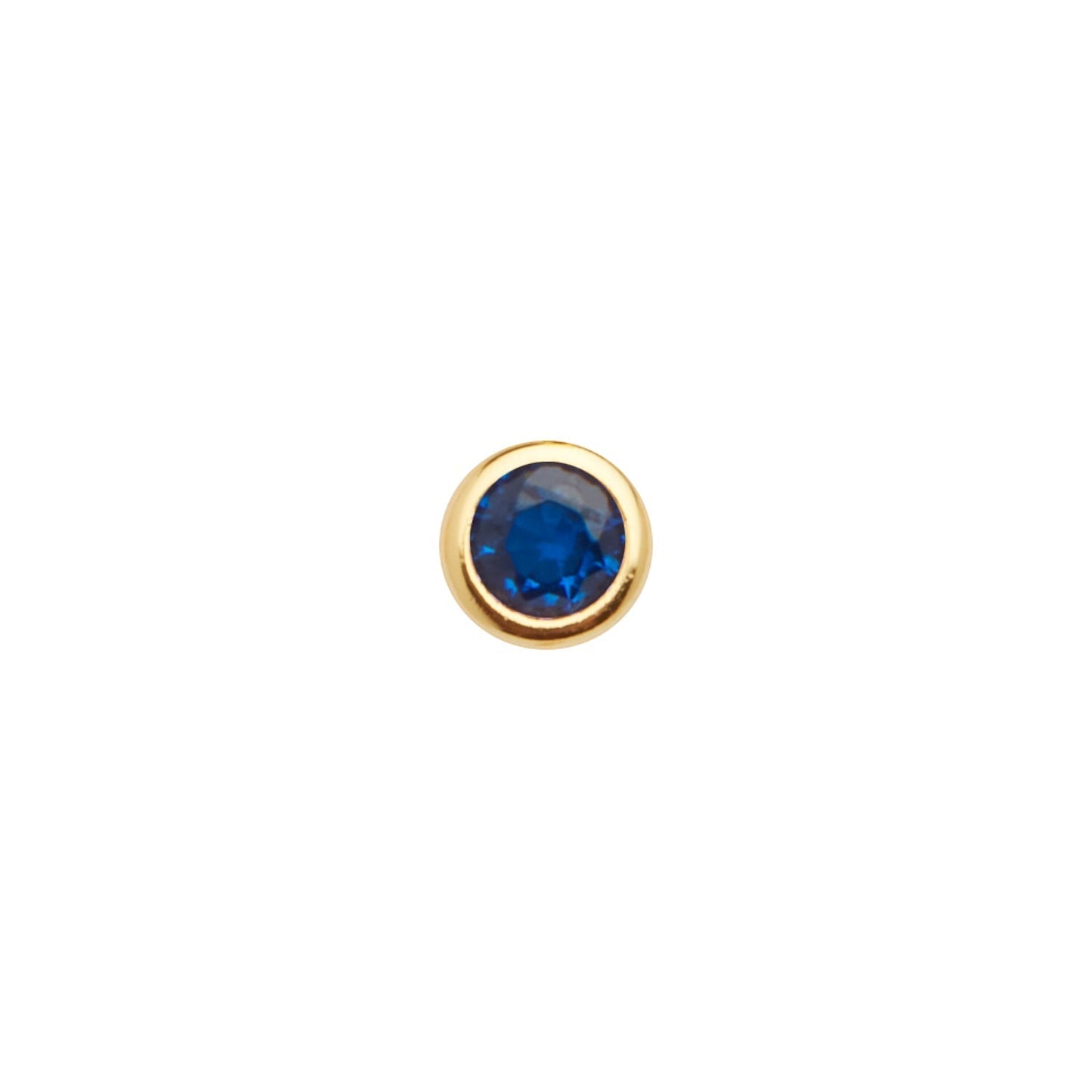Mini Birthstone Necklace (Gold)