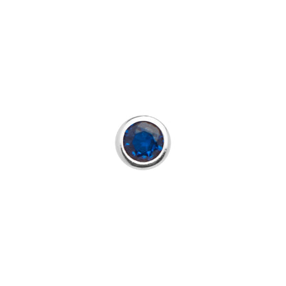 Mini Birthstone Necklace (Silver) (CS Replacement)