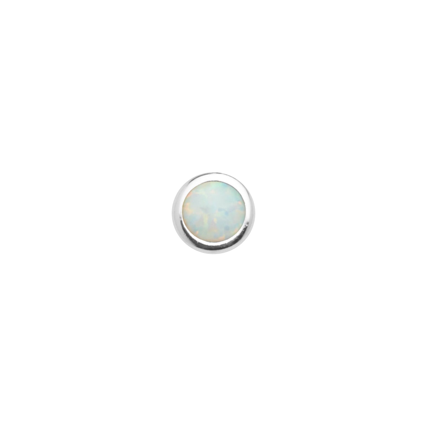 Mini Birthstone Necklace (Silver) (CS Replacement)