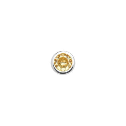 Mini Birthstone Bracelet (Silver)