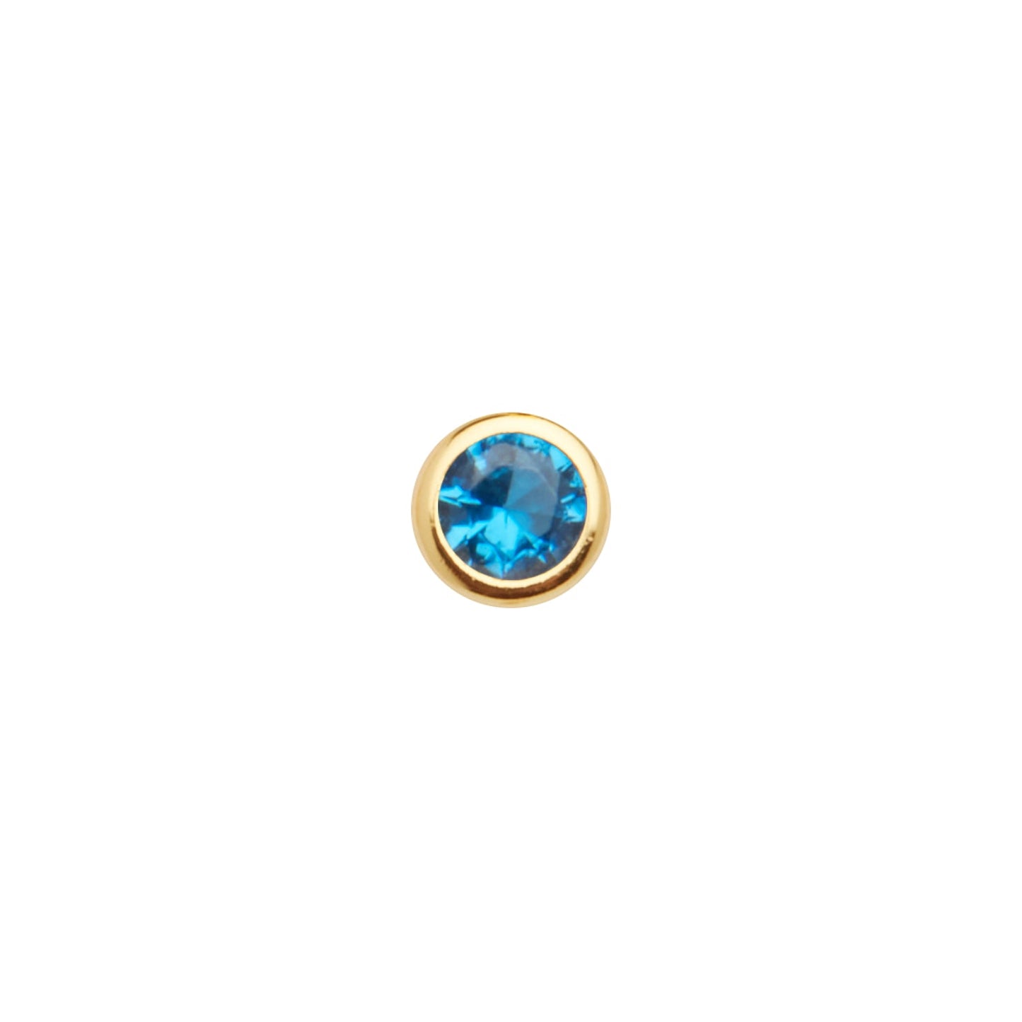 Mini Birthstone Bracelet (Gold)