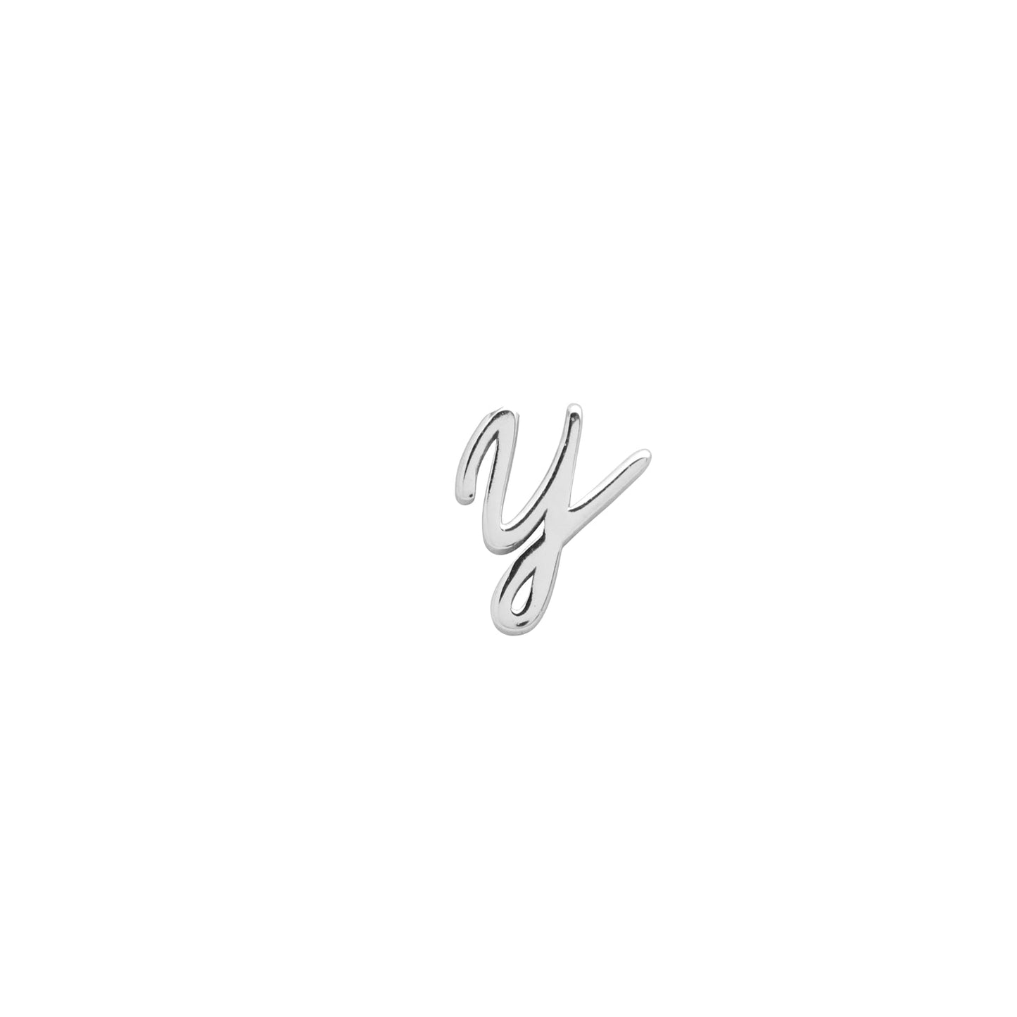 Made Mine Script Letter Bracelet (Silver) - TT