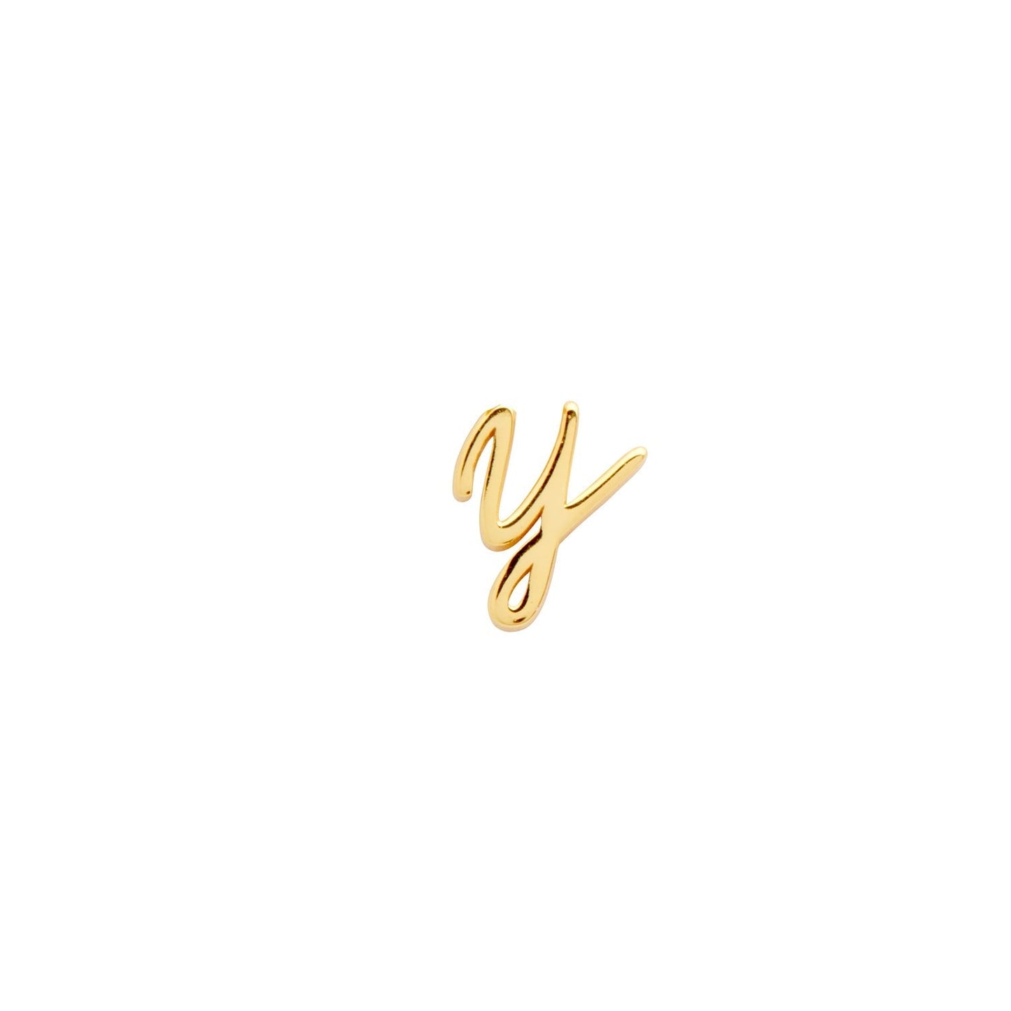 Made Mine Script Letter Bracelet (Gold)