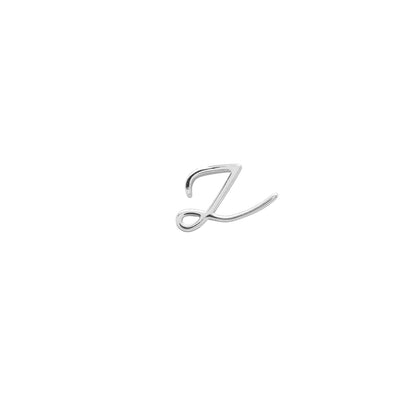 Made Mine Script Letter Bracelet (Silver) - TT