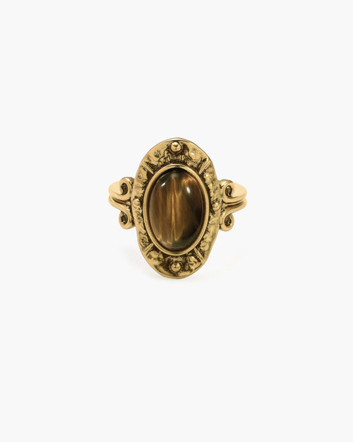 Tiger's Eye Savannah Ring