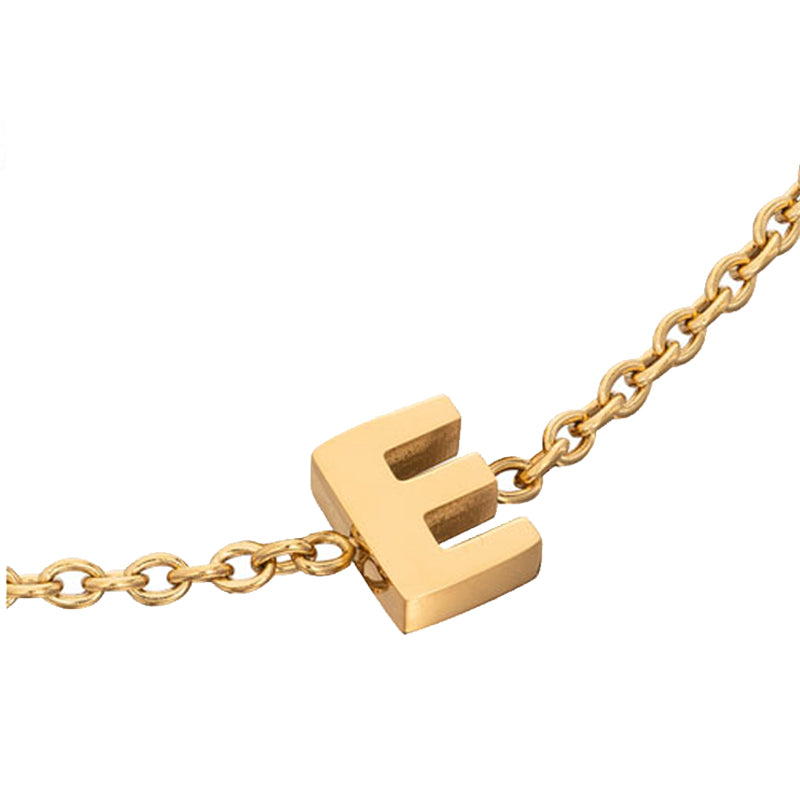 Made Mine Initial Anklet (Gold)