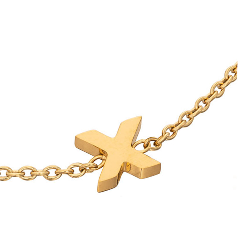 Made Mine Initial Anklet (Gold)