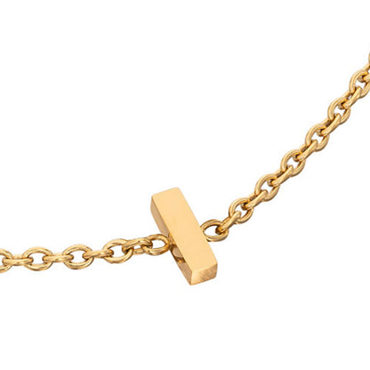 Made Mine Initial Anklet (Gold)