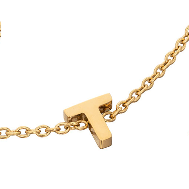Made Mine Initial Anklet (Gold)