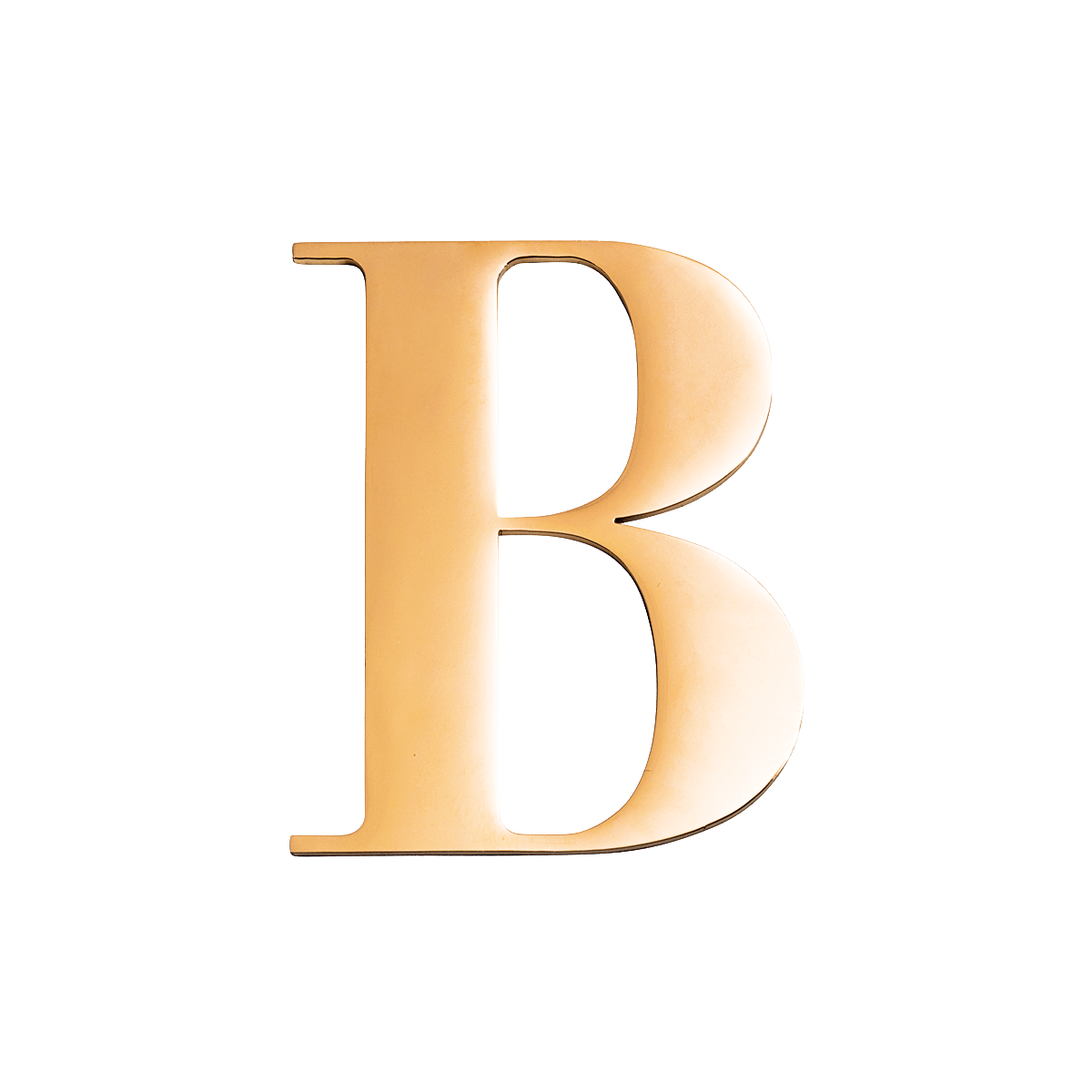 Custom Figaro Icon - Initial (Gold)
