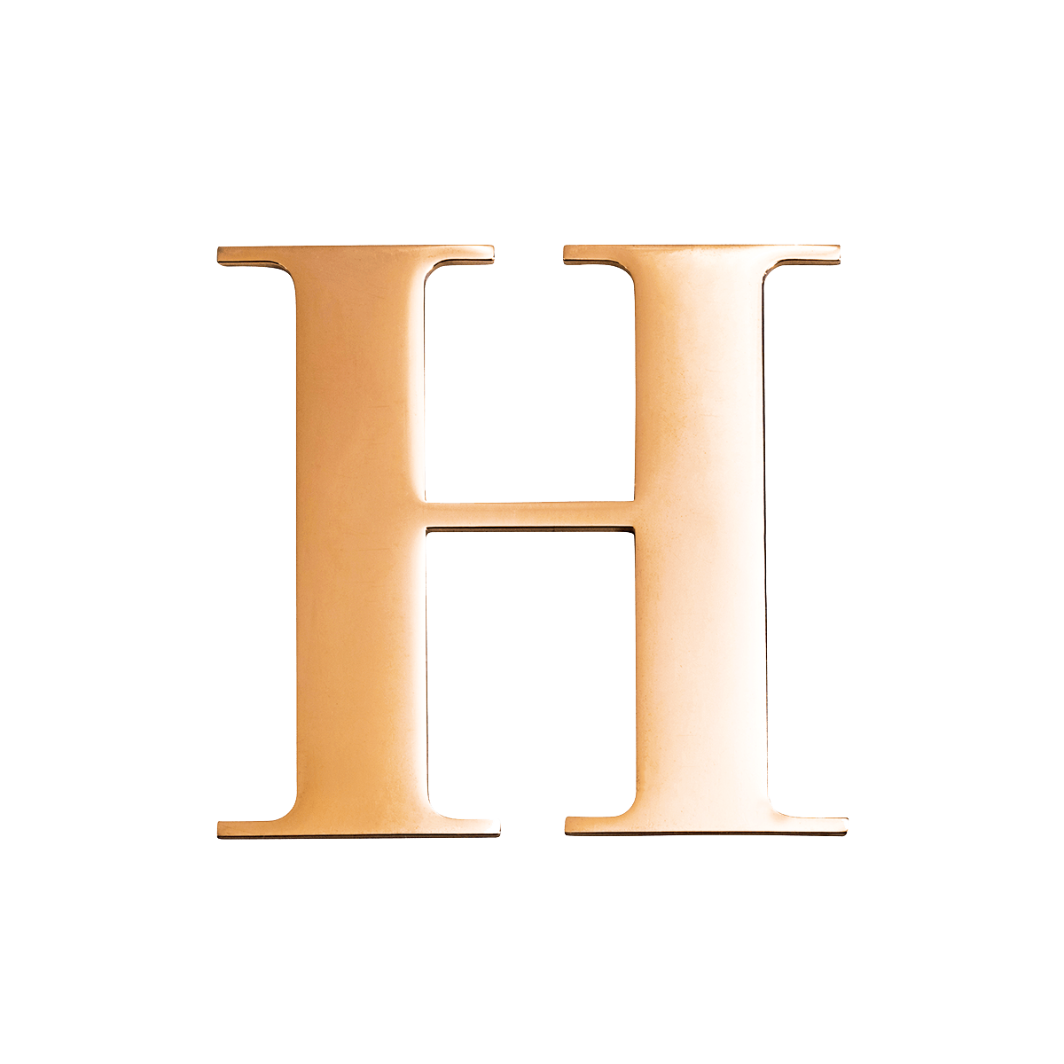 Custom Figaro Icon - Initial (Gold)