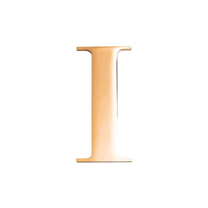 Custom Figaro Icon - Initial (Gold)