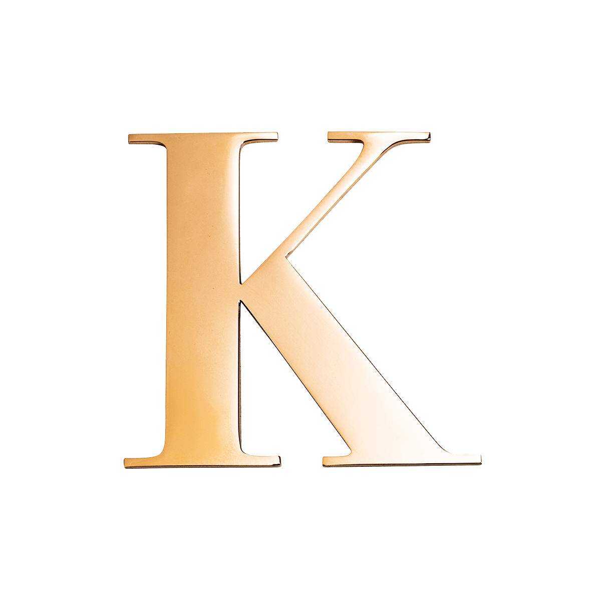 Metal Letter Pins (Gold)