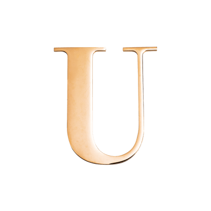 Metal Letter Pins (Gold)