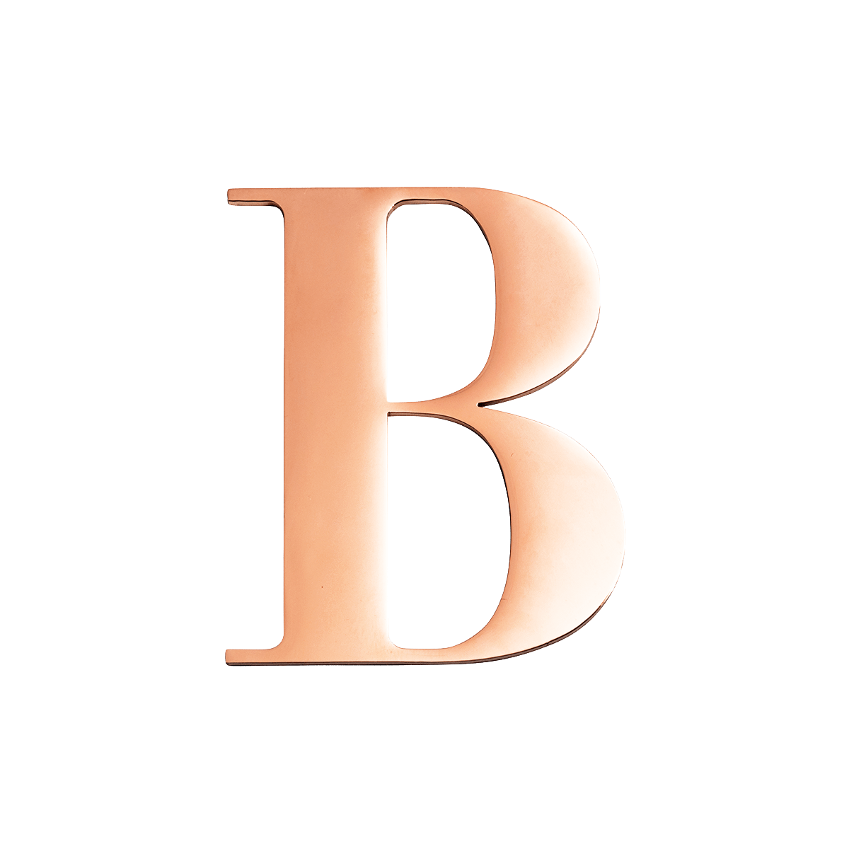 Large Metal Letters - Silver