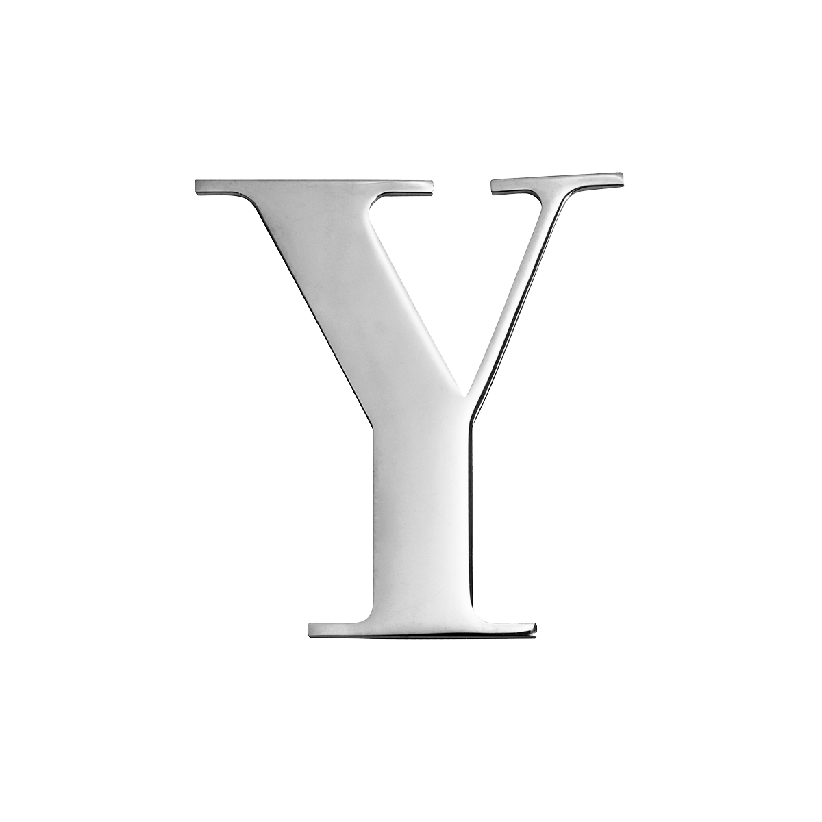 Large Metal Letters - Silver