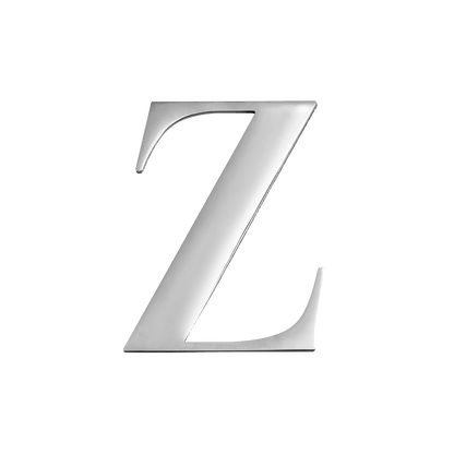 Large Metal Letters - Silver