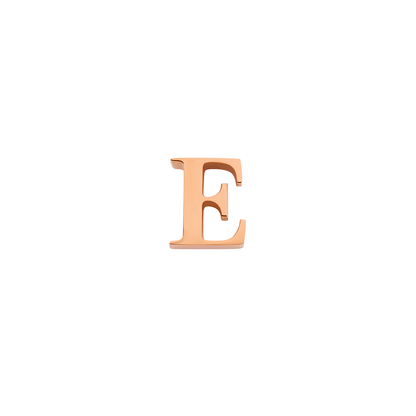 Made Mine Charms - Didot Initial Charm (Rose Gold)