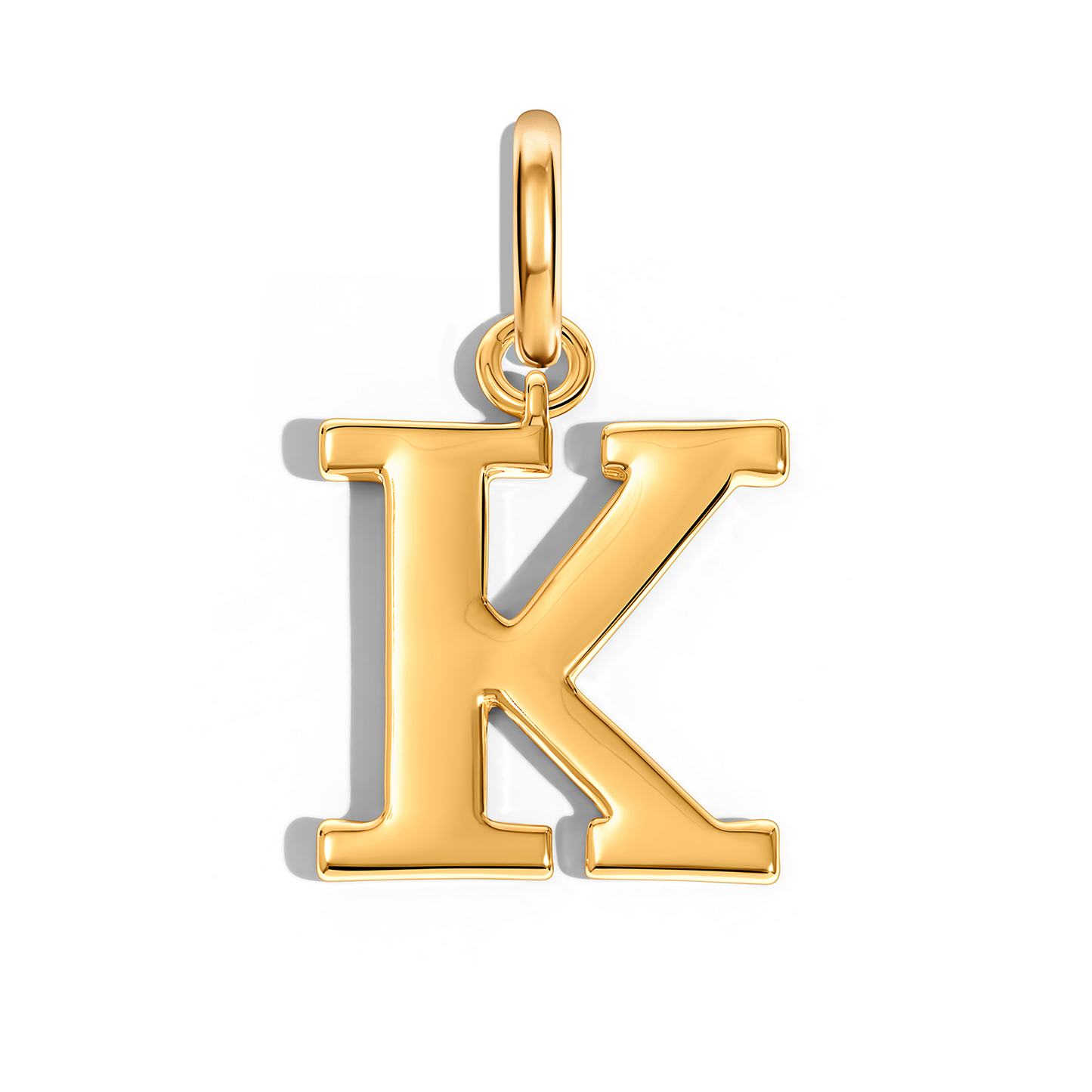 Large Didot Initial Accessories Charm (Gold)